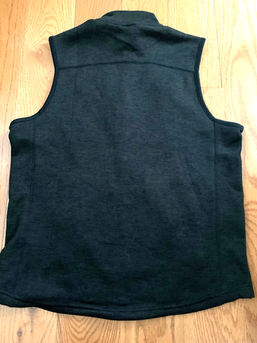 Ducks Unlimited Vest Men's Size Medium Black Fleece Full Zip Pockets Outdoor - Picture 6 of 8