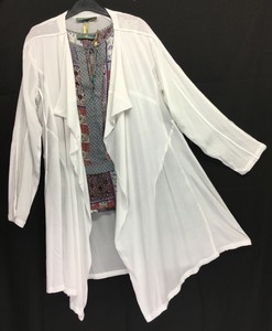 ivory waterfall jacket