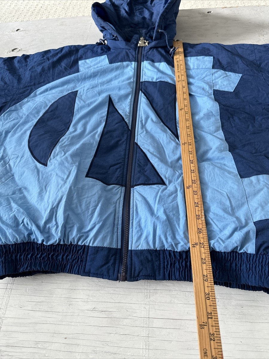 Vintage 90s AOP NCAA North Carolina Tar Heels Starter Parka