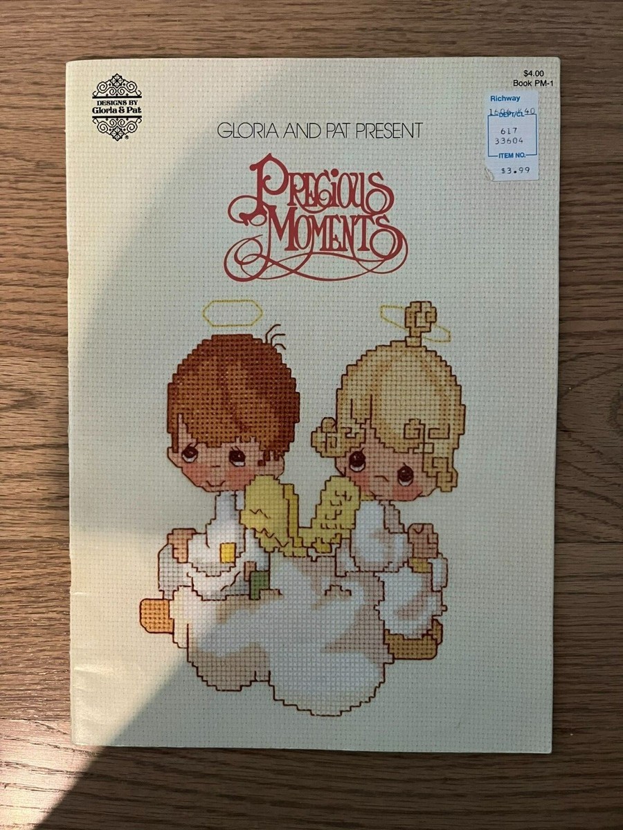 PICK YOUR PATTERN - PRECIOUS MOMENTS CROSS STITCH BOOKLET