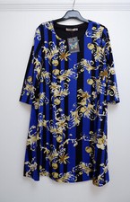 Darling New Blue Dress Size Small S Uk 8 -10 Tunic Bnwts Rrp £55
