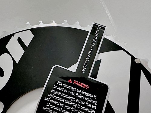Corona AERO chainring 11s WA330 56t (44) FSA Vision crono TT 110 BCD blister - Picture 14 of 23