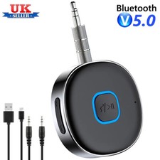 Car AUX Bluetooth Wireless Receiver Audio Adapter Music Stereo Amplifier Audio
