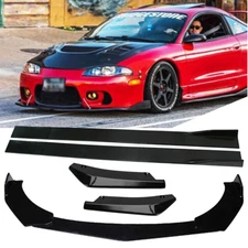 For Mitsubishi Eclipse Front&Rear Bumper Lip Splitter Spoiler Side Skirt Body