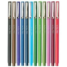 Marvy (4300S-12pk) Le Pen, 12 Color Set, Dozen (Micro Fine Point)