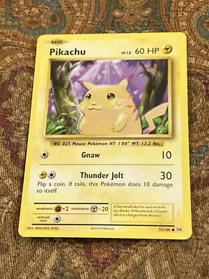 XY: Evolutions #35/108 Pikachu | eBay