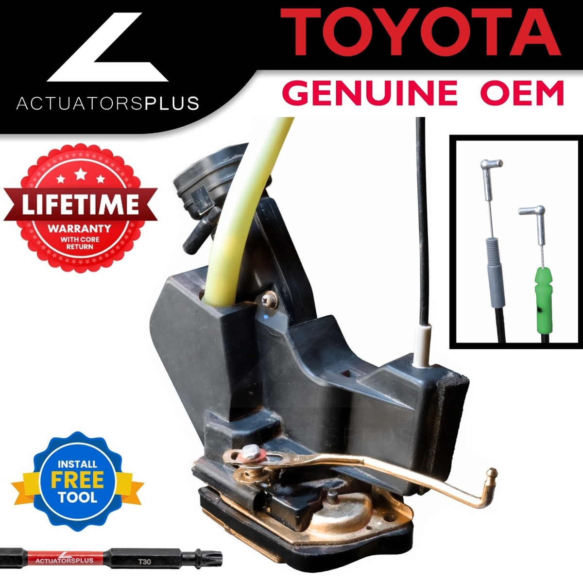 Toyota Land Cruiser LX470 OEM Rear Left Door Lock Latch Actuator