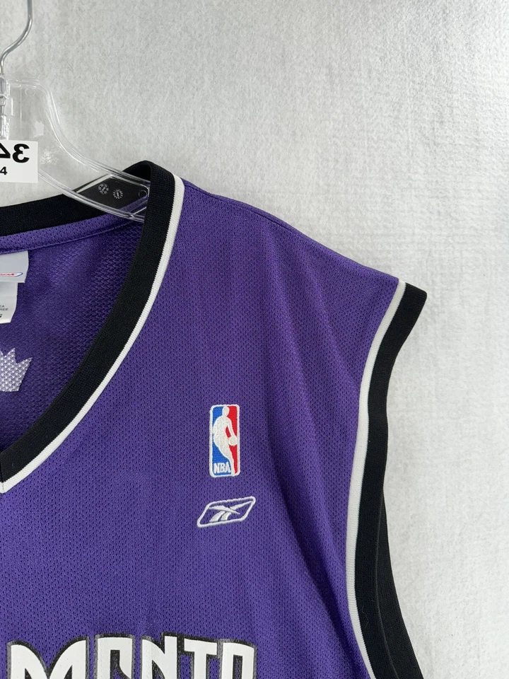 Camiseta deportiva vintage Reebok Peja Stojakovic #16 Sacramento Kings talla L rara Foto 4 de 4