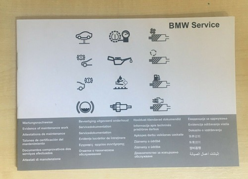 BMW SERVICE BOOK 3 SERIES BRAND NEW GENUINE FOR ALL PETROL & DIESEL 325 330 335