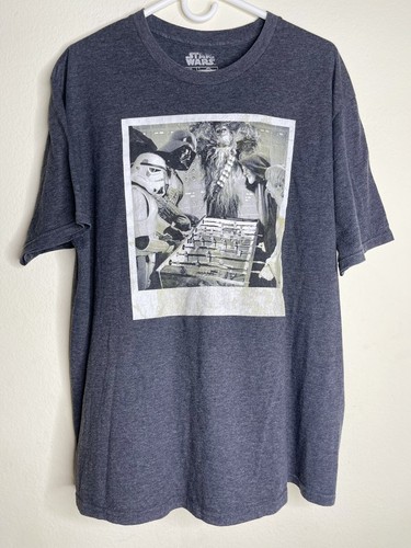 Lustiges T-Shirt Star Wars Little Boys Luke Skywalker vs Darth Vader Tischfußball - Bild 2 von 5
