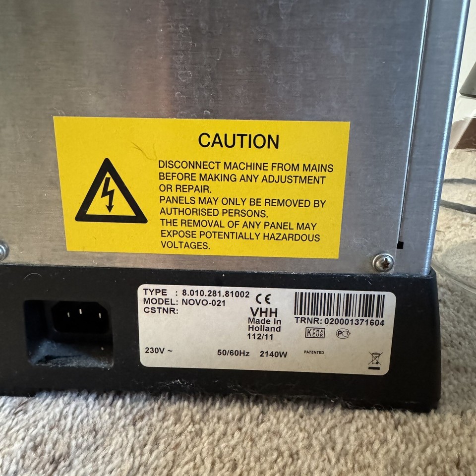 Bravilor Bonamat Manual Fill Filter Coffee Machine Novo Glass Decanter