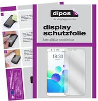 6X Schutzfolie FüR Meizu M8C Klar Displayschutzfolie Folie Display Schutz Dipos