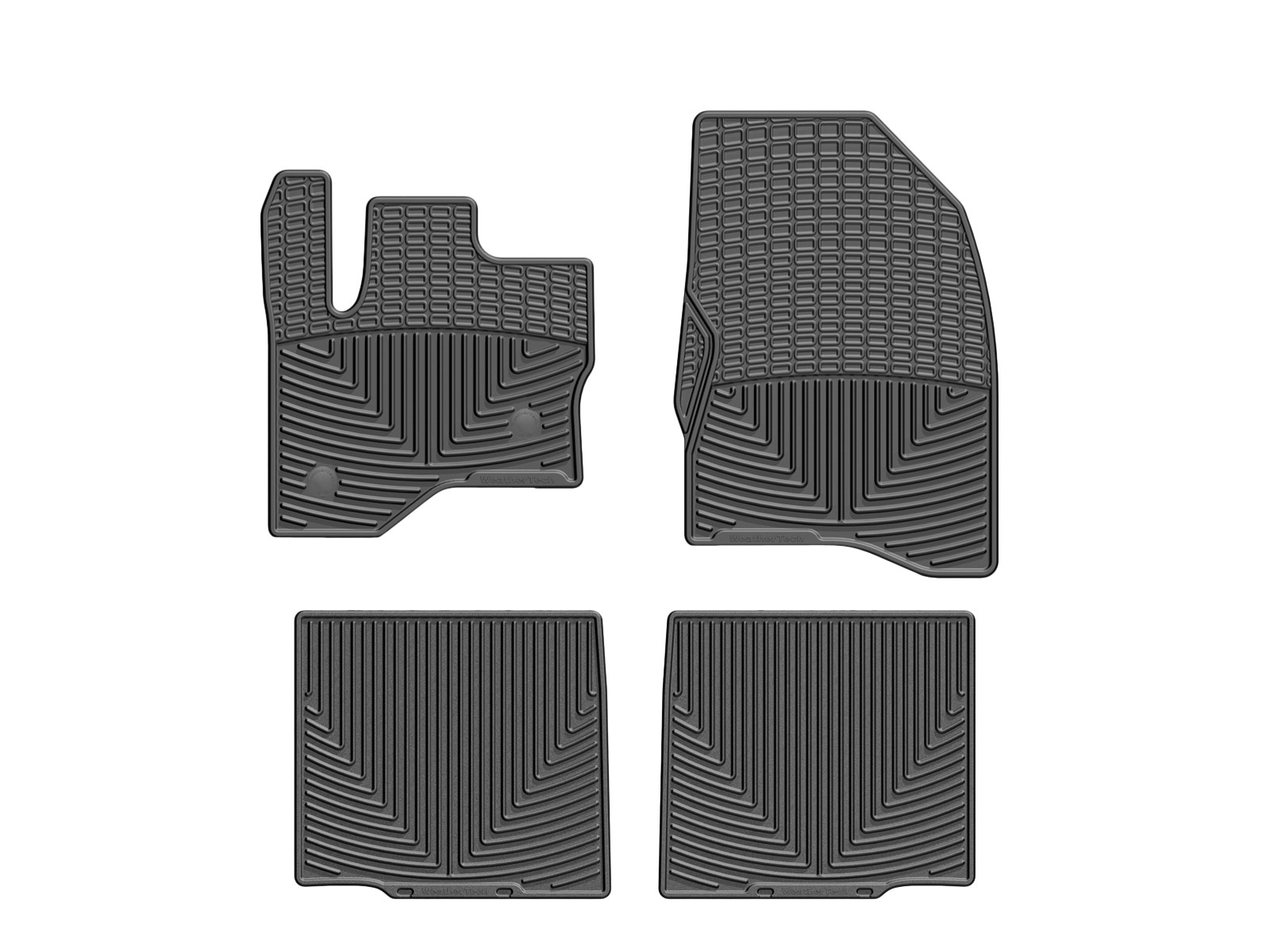 WeatherTech AllWeather Floor Mats for Ford Flex 20092019 1st 2nd Row