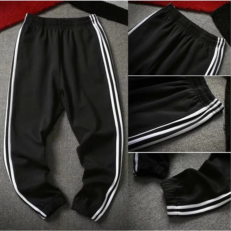 Men's Sports Street Wear Nylon Track Pants Purple Side Stripe Cargo  Straight Baggy Trousers - China Nylon Track Pants and Baggy Trousers High  Street Pants price | Made-in-China.com