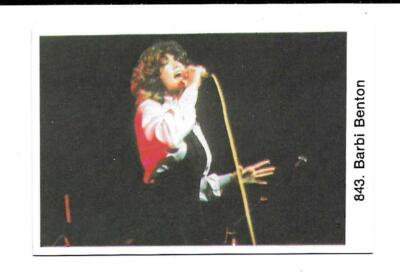 Barbi Benton Songwriter Pop Country Playboy Swedish Trading Card 1975