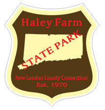 3" haley farm state park bumper sticker decal usa made