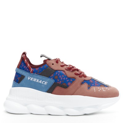 VERSACE Chain Reaction Salehe Bembury Red Medallion blue