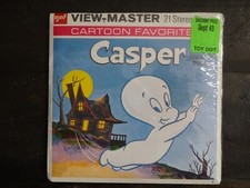 Vintage 1961 Casper The Friendly Ghost GAF View Master Harvey Cartoons NEW
