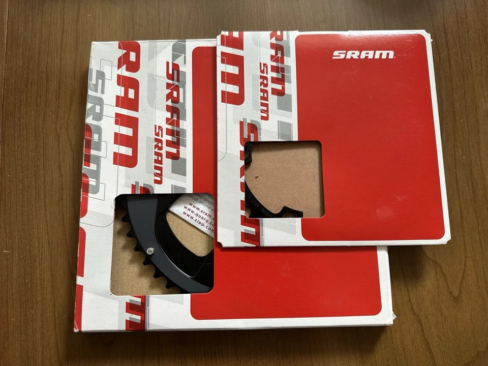 NEW SRAM 50t and 34t X-Glide Road Chainrings 11-speed 110 BCD No Bolts 50/34 - Image 2 of 4