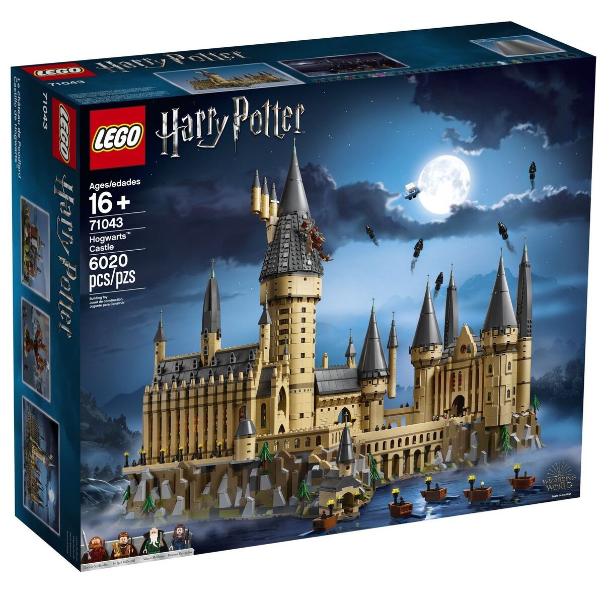 LEGO Harry Potter Castelo Hogwarts 71043 6020 Peças