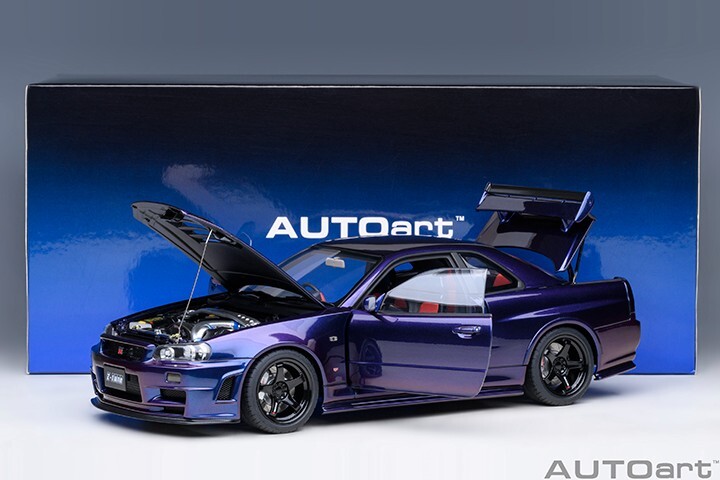 AUTOart 1/18 Nissan Skyline GT-R (R34) Z-tune (Midnight AUTOart 1/18 Nissan Skyline GT-R (R34) Z-tune (Midnight