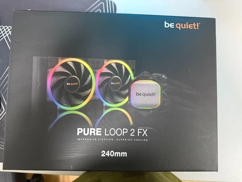 be quiet! PURE LOOP 2 FX 240 mm – AiO-Wasserkühlung – Vollständig mit Zubehör – 