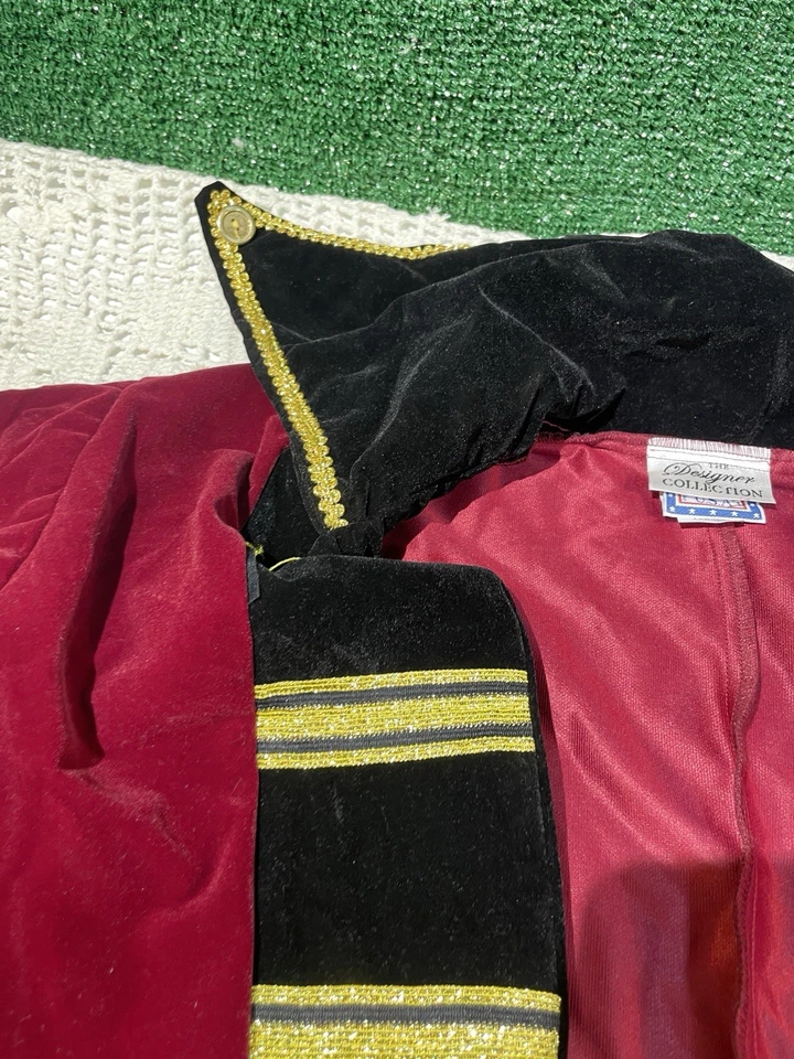 Disfraz de Capitán Pirata Adulto Gancho Morgan Corazón Negro Bucanero Peter Pan Para Hombres Foto 3 de 4