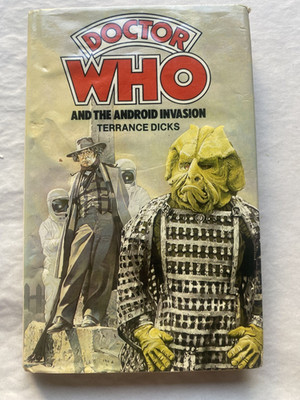 Doctor Who And The Android Invasion Hardcover W.H.Allen Ex Lib. Terrance Schwänze
