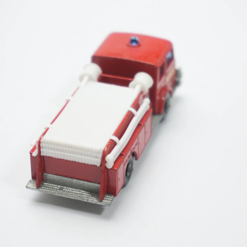 Camión Bombeo Lesney Años 60 Nº 29 Departamento de Bomberos Rojo Diecast Denver Engine Foto 4 de 4