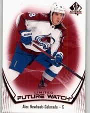2021-22 SP Authentic Alex Newhook Limited Red #121 Colorado Avalanche