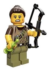LEGO 71007 Series 12 Minifigure: Dino Tracker col12-10 — Complete w/ Accessories
