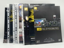 Nikon Lot / Collection Of Nikon Booklets And Brochures Over 10 Pieces German