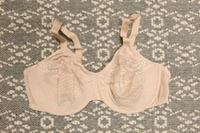 New Wacoal Visual Effects Minimizer Bra - Size 42DD - Sand - # 857210