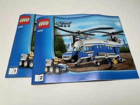 Lego City Heavy-Lift Helicopter 4439, 100% Complete w/ Instructions, Ships Fast!