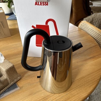 New in Box Alessi Toru Stainless Electric Kettle - 1.7 L - For USA