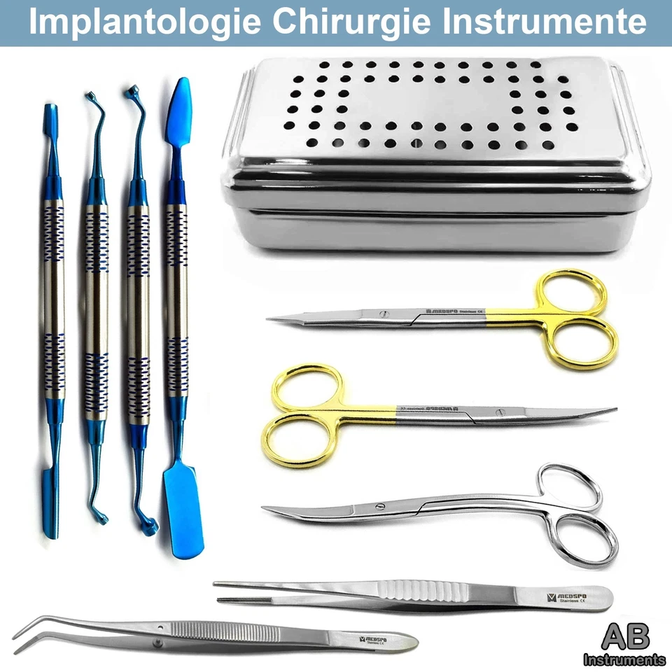 PRF & GRF Zahnärztliche Implantologie Oralchirurgie Instrumente Debakey Tweezers - Bild 1 von 4