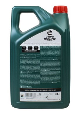 For CASTROL 15F6BD CASTROL OIL 0W30 5L MAGNATEC / C2 / B71 2312