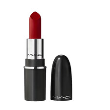 Mini lápiz labial rojo mate M.A.C MACximal - rojo ruso, 1,7 gm