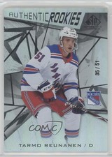 2021-22 Upper Deck SP Game Used Authentic Rookies 35/51 Tarmo Reunanen #197 1h6a