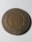 Photo of a 1935 Mexico 20 Centavos Silver from an eBay listing that sold on Jul 11, 2026