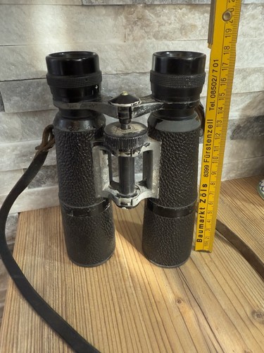 Seltene Alte Fernglas HENSOLDT WETZLAR Jagd Dialyt 6x42 mit Koffer - Bild 6 von 24