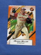 2025 Topps Pristine Mason Miller Orange Refractor #/25 Athletics