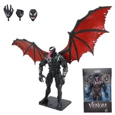 7 Inch Venom Action Figure with Wings and Brackets Collectible Toys Model Gifts