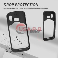US SHIP Protective Case Rugged Boot Cover for Zebra TC15 Scanner NEW