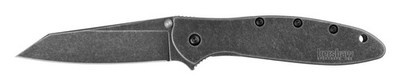 Kershaw Random Leek 1660RBW BlackWash Assisted Reverse Tanto 3'' 14C28N Knife USA