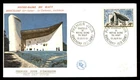 Mayfairstamps France FDC 1964 Notre Dame Du Haut Church First Day Cover aaz_6071