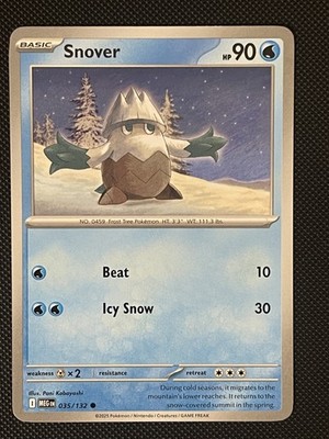 Pokémon - Snover - MEG 035/132 - Common - English - Near Mint