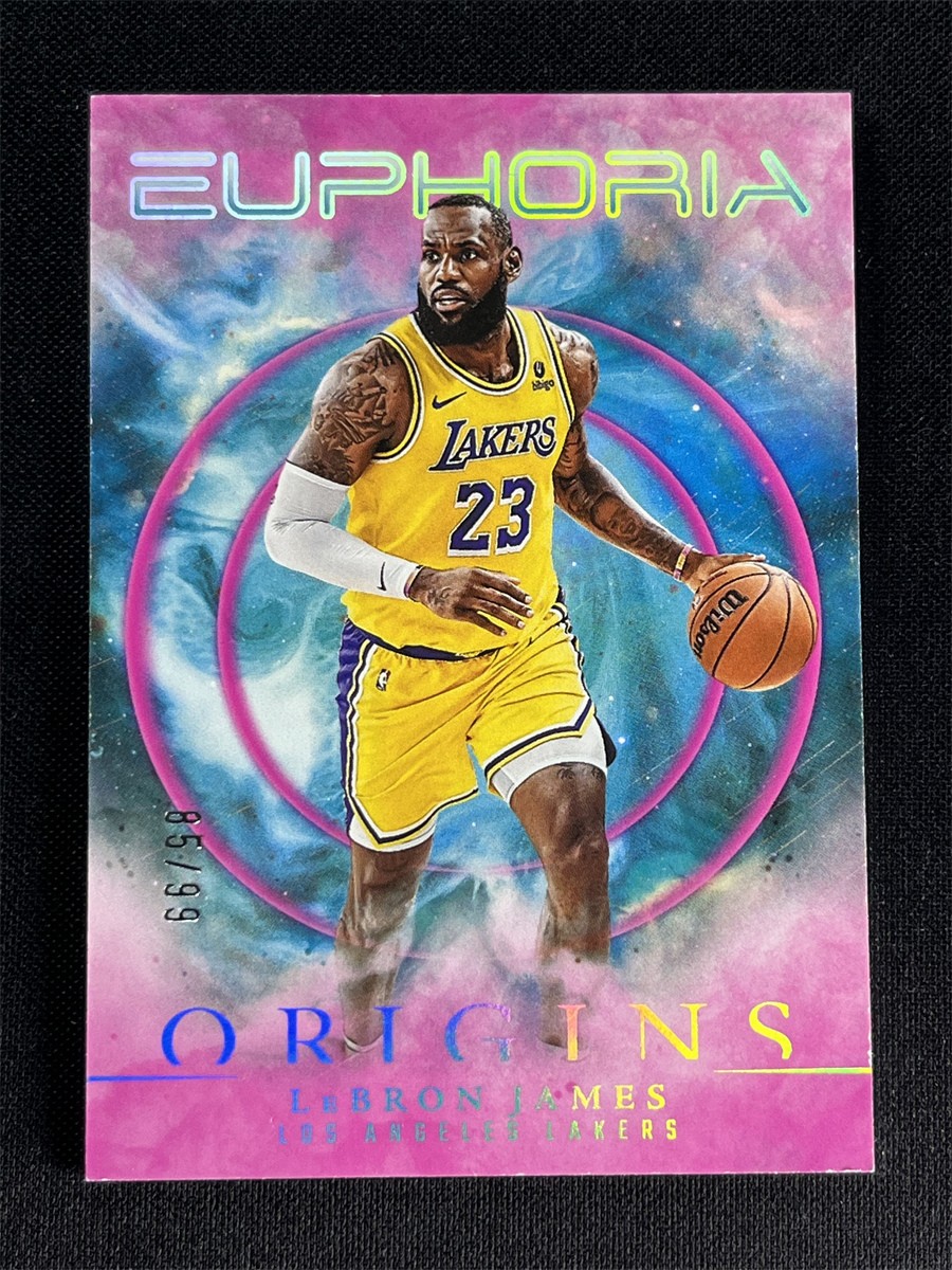 2023-24 Panini Origins Basketball LeBron James #23 Pink Euphoria Lakers /99
