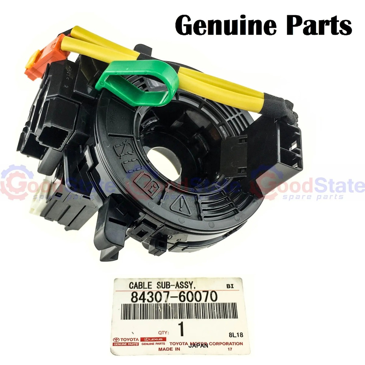 Genuine Toyota Prado GRJ150 GDJ155 Pre-Collision Air Bag Clock