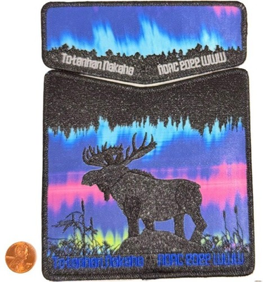 #ad OA TOTANHAN NAKAHA LODGE 16 BSA NORTHERN STAR 2022 NOAC FLAP 2 PATCH MOOSE $187.60